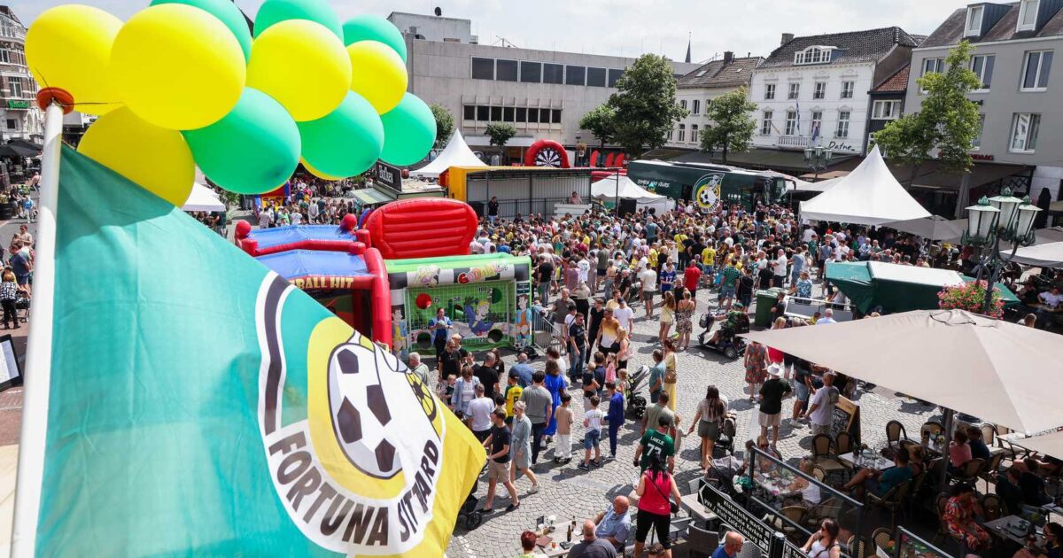 Fortuna-Fantag am 27. Juli auf dem Markt in Sittard | Fortunasittard.nl